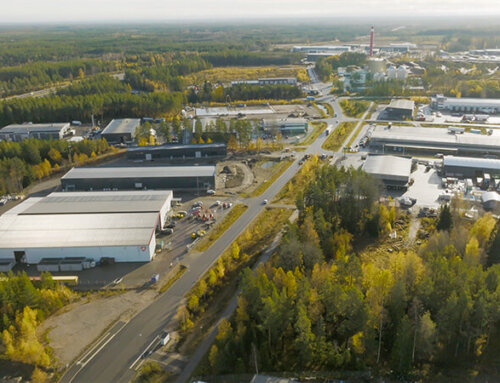 Hnízdiště LLENTAB hal v Gävle