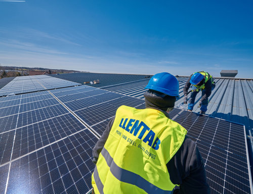 Haly LLENTAB včetně přípravy na umístění fotovoltaických panelů