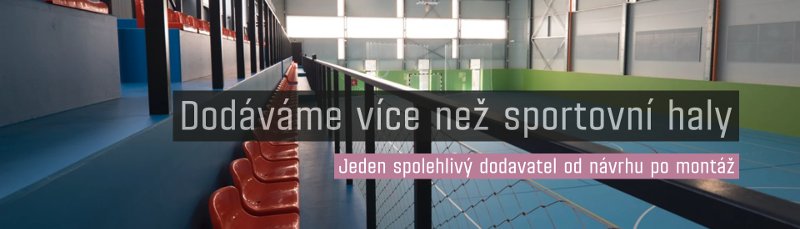 Dodáváme více než sportovní haly a arény