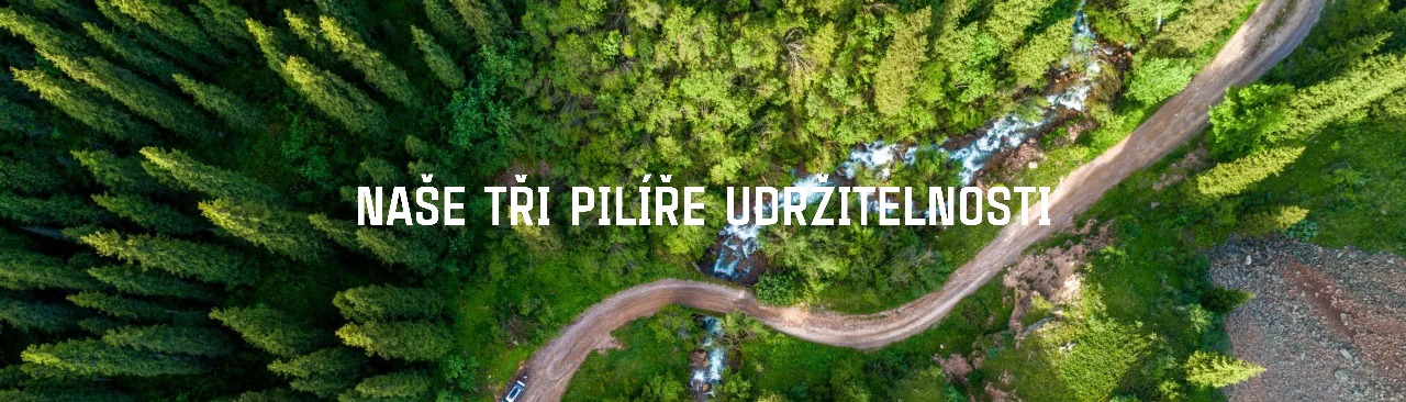 Naše tři pilíře udržitelnosti